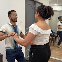 Dance class in progress in the mirrored studio, Baner, Pune